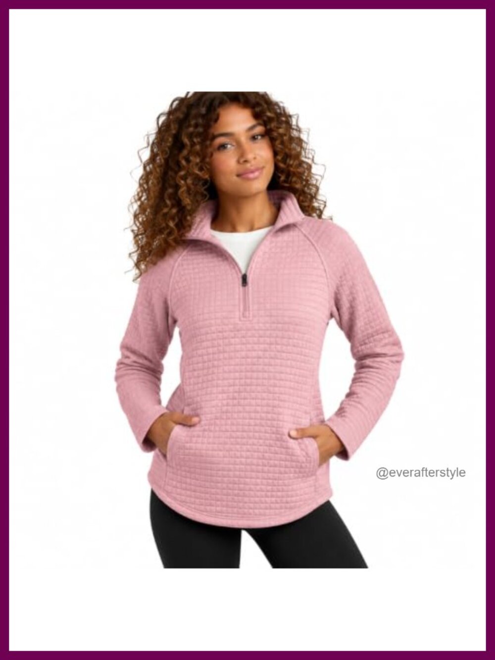 Spyder Quarter Zip Pullover Mock Neck Fleece Sweatshirt